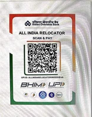 All India Relocator Payment QR